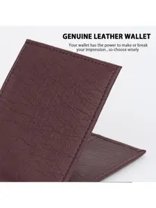 Provogue Men Textured Two Fold Wallet