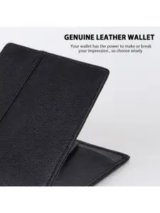 Provogue Men Textured Two Fold Wallet
