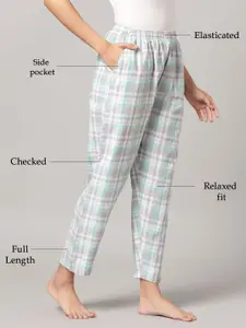 Kryptic Pack Of 2 Printed Pure Cotton Relaxed Fit Lounge Pants