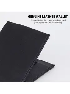 Provogue Men Textured Two Fold Wallet