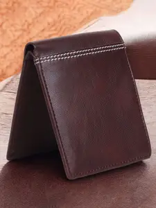 Provogue Men Textured Two Fold Wallet