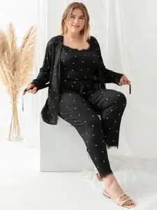 Trendyol Printed Night Suit