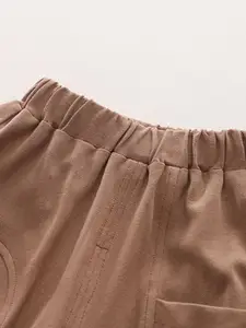 INCLUD Boys Puppy Printed Polo Collar T-shirt With Shorts