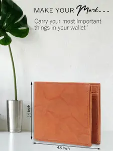 Provogue Men Textured Two Fold Wallet
