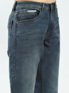 Monte Carlo Men Regular Fit Mid-Rise Light Fade Jeans