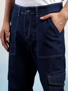 Kotty Men Straight Fit Low-Rise Stretchable Jeans