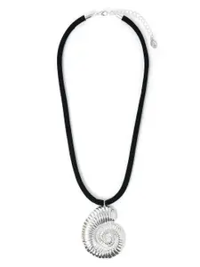 Accessorize Women Swirl Design Pendant With Chain