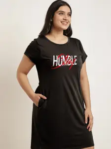 FFLIRTYGO Printed Nightdress