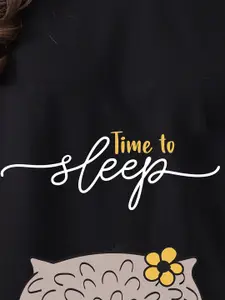 FFLIRTYGO Graphic Printed Nightdress