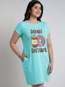 FFLIRTYGO Printed Nightdress