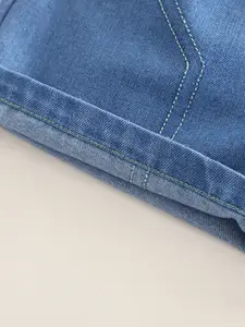 INCLUD Boys Printed Round Neck T-shirt With Shorts