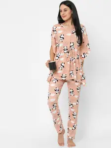 Sweet Dreams Women Printed Night suit