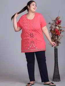 IN Love Women Printed Night suit