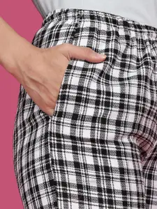 Kryptic Pack Of 2 Pure Cotton Mid-Rise LoungePants