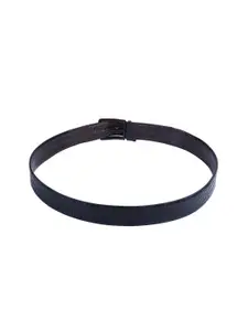 Calvadoss Men Textured Leather Reversible Formal Belt