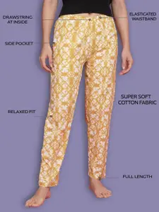 Kryptic Pack Of 2 Printed Pure Cotton Lounge Pants