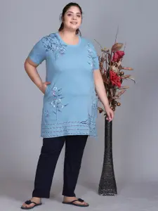 IN Love Women Printed Night suit