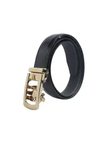 Calvadoss Men PU Belt With Slider Buckle