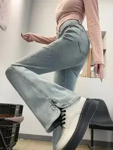 StyleCast x Revolte Women Bootcut Fit Mid-Rise Jeans