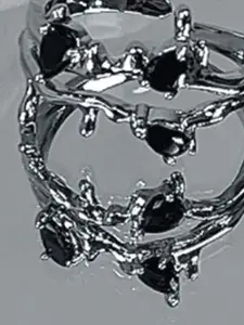 StyleCast Stones-Studded Finger Ring