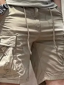 StyleCast Men Mid-Rise Regular Fit Cargo Shorts