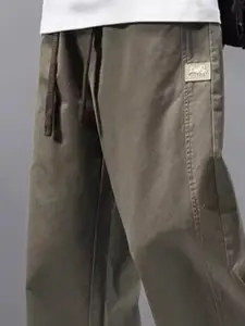 StyleCast Men Regular Fit Mid-Rise Trousers