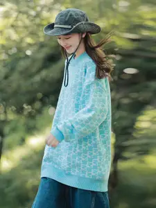 StyleCast x Revolte Men Printed Longline Pullover