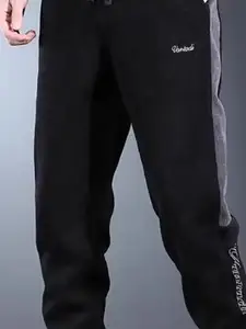 StyleCast x Revolte Men Skinny Fit Easy Wash Joggers Trousers