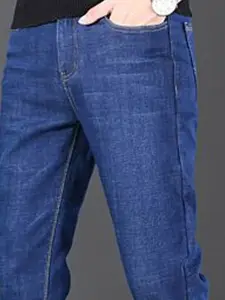 StyleCast Men Low Distress Jeans