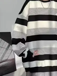 StyleCast x Revolte Men Striped Sweatshirt