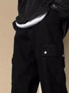 StyleCast Men Regular Fit Mid-Rise Trousers