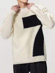 StyleCast x Revolte Men Cable Knit Pullover
