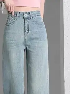 StyleCast Women Low Distress Jeans