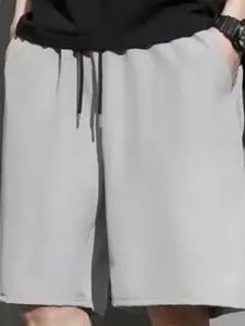 StyleCast Men Solid Mid-Rise Shorts