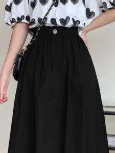 StyleCast Flared Midi Skirt