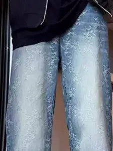 StyleCast Men Heavy Fade Mid-Rise Jeans