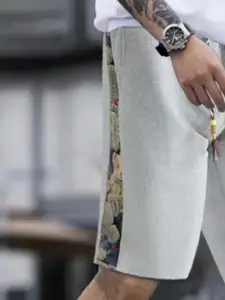 StyleCast x Revolte Men Printed Shorts