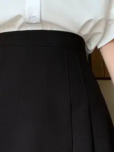 StyleCast Pleated Above Knee Skirt