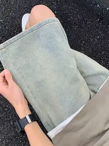 StyleCast x Revolte Men Solid Mid-Rise Regular Shorts