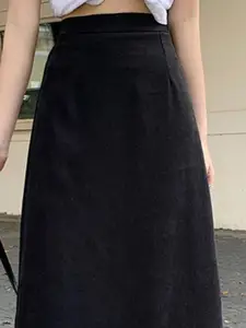 StyleCast A-Line Midi Skirt