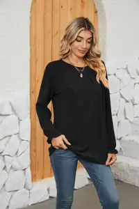 StyleCast x Revolte Self Design Pleated Long Top