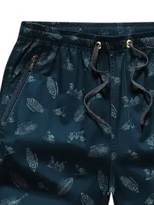 StyleCast x Revolte Men Graphic Printed Regular Shorts