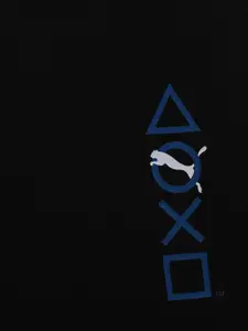 Puma Playstation Youth Regular Fit Mid-Rise Shorts