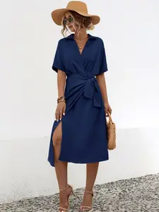 StyleCast x Revolte Shirt Midi Dress