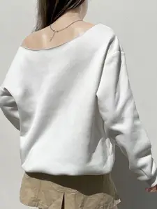 StyleCast Women One Shoulder Long Sleeves Top