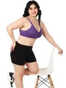 Designer Bugs Women Pack of 3 Full Coverage Seamless T-Shirt Bra