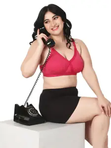 Designer Bugs Pack of 3 Women T-Shirt Non Padded Full coverage Bra