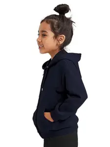 FUNKY MONKEY Girl Front-Open Hooded Sweatshirt