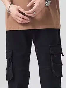 StyleCast Men Regular Fit Mid-Rise Cargos