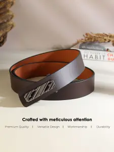 The Roadster Lifestyle Co Men Leather Slim Belt